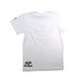 A White Short Sleeve T Shirts from Adidas in size 3T for girl. (Back View)