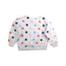 A White Crewneck Sweatshirts from Seed in size 3T for girl. (Back View)