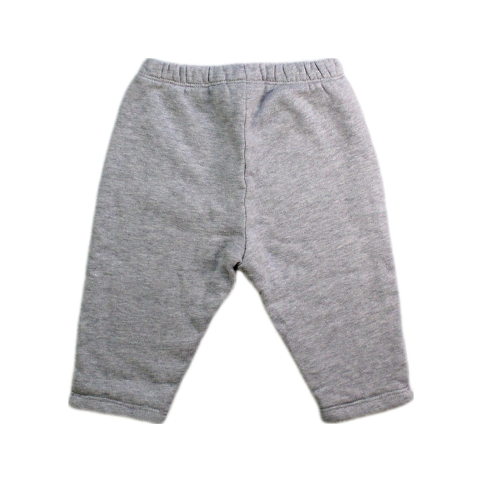 A Grey Sweatpants from Chickeeduck in size 6-12M for girl. (Back View)