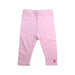 A Pink Leggings from Joules in size 3-6M for girl. (Front View)