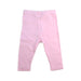 A Pink Leggings from Joules in size 3-6M for girl. (Back View)