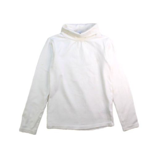 A White Long Sleeve Tops from Jacadi in size 6T for neutral. (Front View)