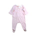 A Pink Long Sleeve Rompers from Jacadi in size 3-6M for girl. (Back View)
