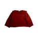 A Burgundy Long Sleeve Tops from Bakker Made with Love in size 18-24M for girl. (Front View)