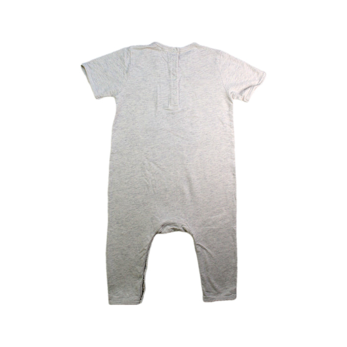 A Beige Short Sleeve Rompers from The Bonnie Mob in size 12-18M for neutral. (Back View)