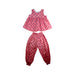 A Pink Pants Sets from rainbowxoxo in size 6T for girl. (Front View)