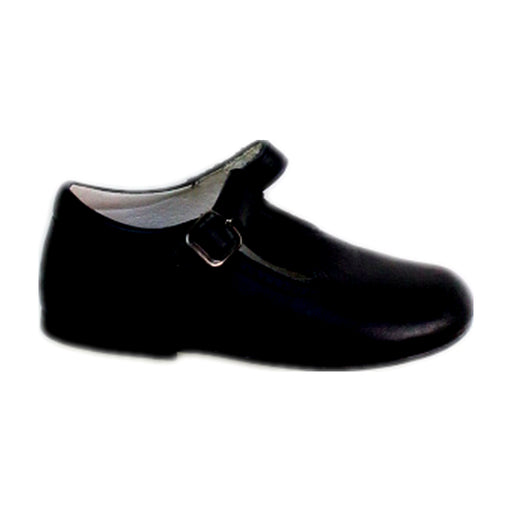 A Black Dress Shoes from Livie & Luca in size 18-24M for girl. (Front View)