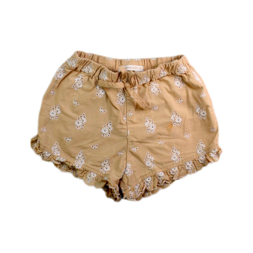 A Beige Shorts from Gingersnaps in size 8Y for girl. (Front View)