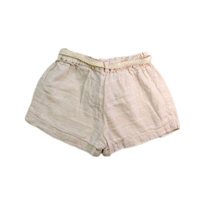 A Beige Shorts from Gingersnaps in size 6T for girl. (Back View)