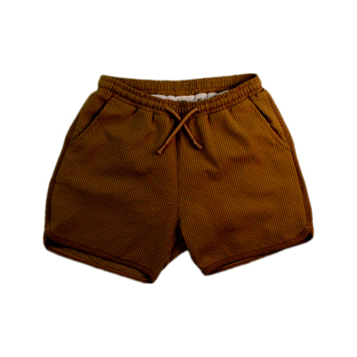 A Brown Shorts from Konges Sløjd in size 3T for boy. (Front View)