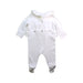A White Long Sleeve Rompers from Nanos in size Newborn for girl. (Back View)