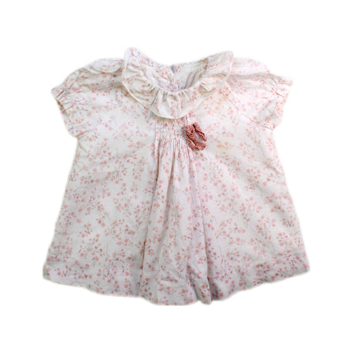 A Pink Dress Sets from Nanos in size 0-3M for girl. (Front View)
