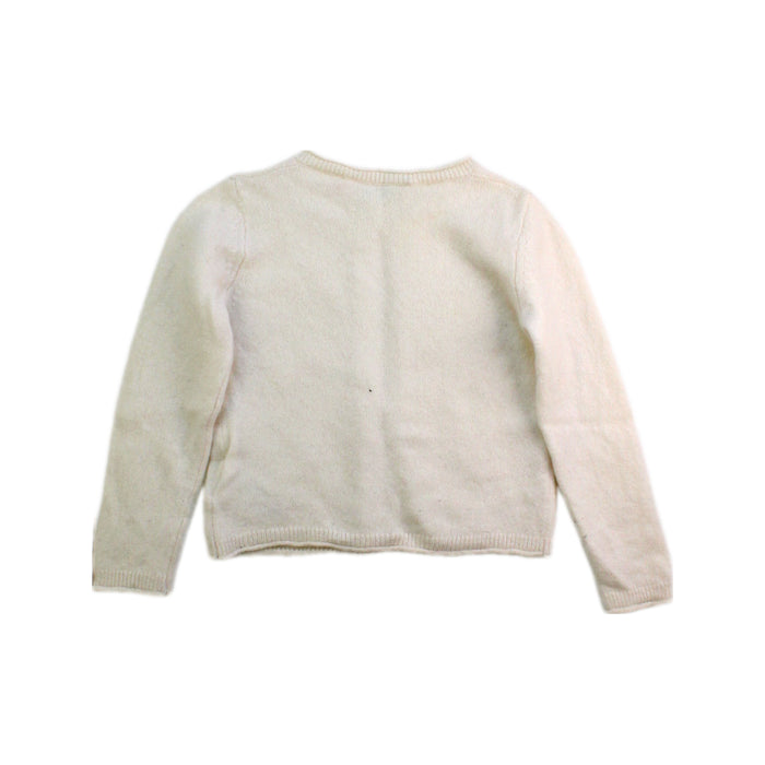 A Ivory Cardigans from Bonpoint in size 2T for girl. (Back View)