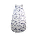 A White Sleepsacs from Petit Bateau in size 6-12M for neutral. (Front View)