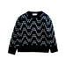 A Black Knit Sweaters from Moncler in size 18-24M for boy. (Front View)