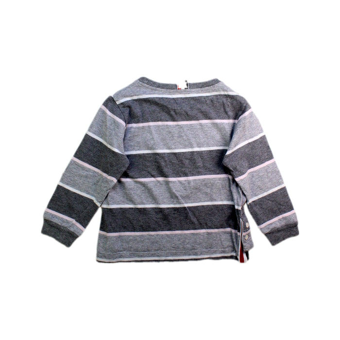 A Grey Crewneck Sweatshirts from Thom Browne in size 4T for boy. (Back View)