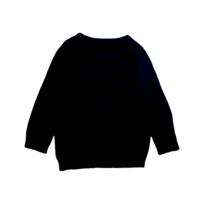 A Navy Knit Sweaters from Seed in size 18-24M for boy. (Back View)