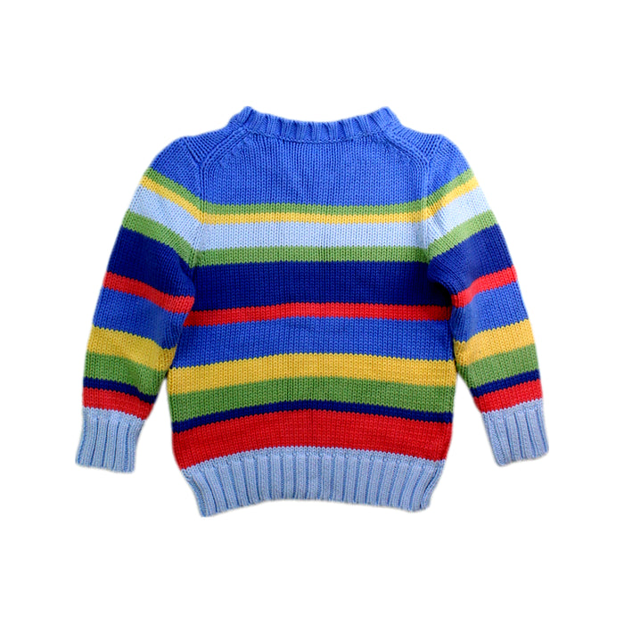 A Multicolour Knit Sweaters from Polo Ralph Lauren in size 3T for boy. (Back View)