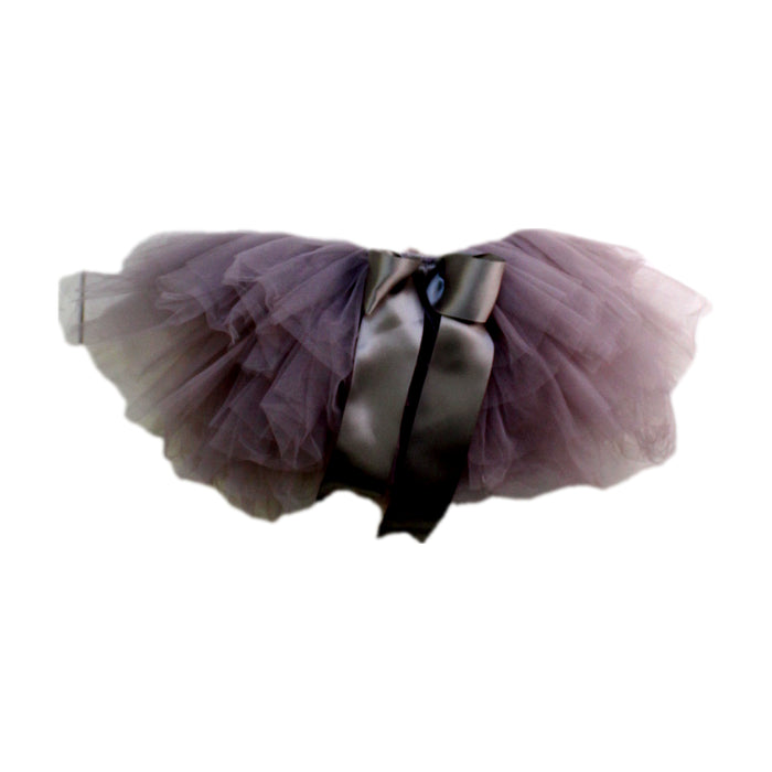 A Purple Tulle Skirts from Tutulamb in size 2T for girl. (Back View)