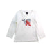 A White Long Sleeve Tops from Il Gufo in size 12-18M for girl. (Front View)