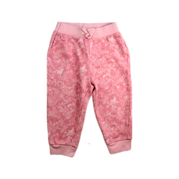A Pink Casual Pants from Ralph Lauren in size 12-18M for girl. (Front View)