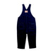 A Navy Long Overalls from Petit Bateau in size 12-18M for neutral. (Back View)