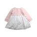 A Pink Long Sleeve Dresses from Paz Rodriguez in size 12-18M for girl. (Front View)
