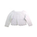 A White Cardigans from Jacadi in size 6-12M for girl. (Back View)