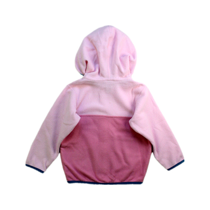A Pink Lightweight Jackets from Patagonia in size 12-18M for girl. (Back View)