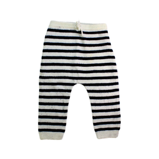 A Black Casual Pants from Petit Bateau in size 12-18M for neutral. (Front View)