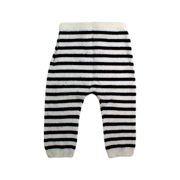 A Black Casual Pants from Petit Bateau in size 12-18M for neutral. (Back View)