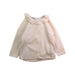 A Ivory Long Sleeve Tops from Bonpoint in size 6-12M for girl. (Front View)