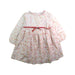 A Pink Long Sleeve Dresses from Purete du... Bebe in size 12-18M for girl. (Front View)