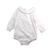 A White Long Sleeve Bodysuits from Paz Rodriguez in size 6-12M for girl. (Front View)