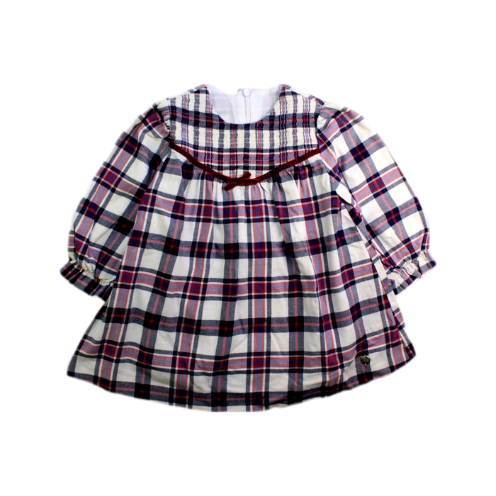 A White Long Sleeve Dresses from Paz Rodriguez in size 12-18M for girl. (Front View)