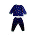 A Blue Pyjama Sets from Petit Bateau in size 2T for boy. (Back View)
