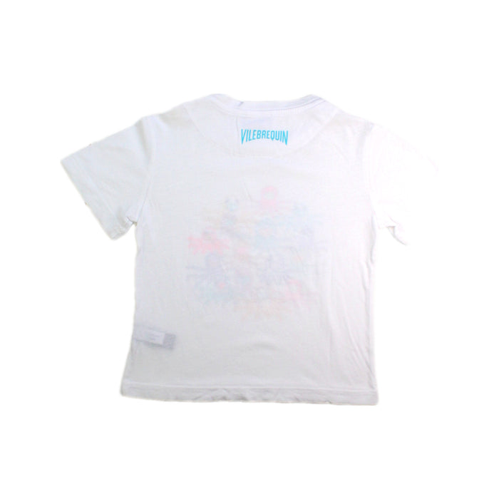 A White Short Sleeve T Shirts from Vilebrequin in size 4T for neutral. (Back View)
