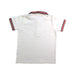 A White Short Sleeve Polos from Moncler in size 2T for boy. (Back View)