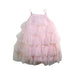 A Pink Sleeveless Dresses from Tutu Du Monde in size 18-24M for girl. (Back View)