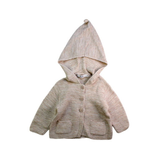 A Beige Cardigans from Bonpoint in size 12-18M for neutral. (Front View)