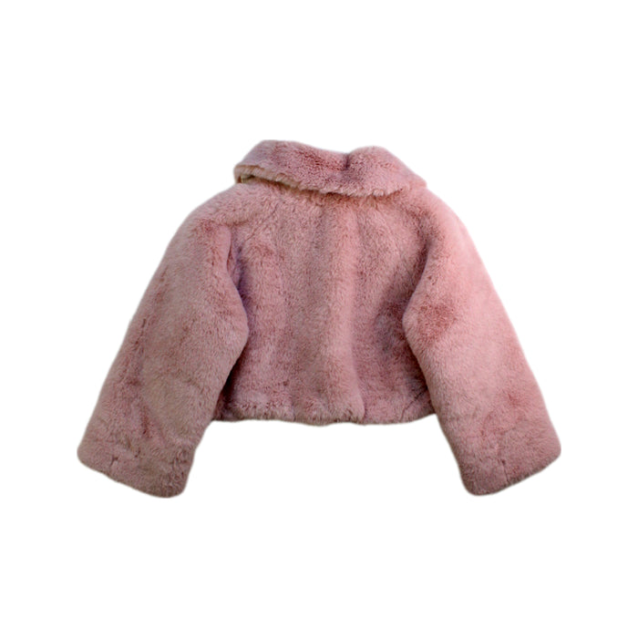 A Pink Lightweight Jackets from Monnalisa in size 12-18M for girl. (Back View)