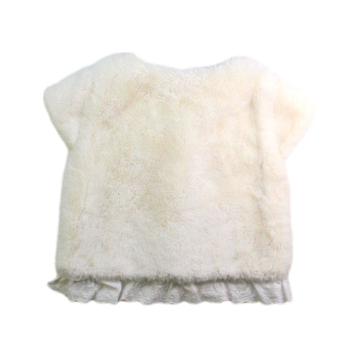 A White Lightweight Jackets from Patachou in size 12-18M for girl. (Back View)