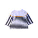 A White Long Sleeve Tops from Cyrillus in size 6-12M for boy. (Back View)