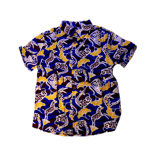 A Multicolour Short Sleeve Shirts from Monoprix in size 8Y for boy. (Front View)