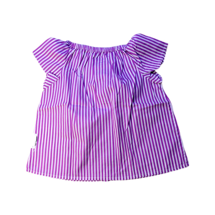 A Purple Short Sleeve Shirts from Ralph Lauren in size 2T for girl. (Back View)