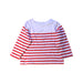 A Red Long Sleeve Tops from Jacadi in size 6-12M for girl. (Back View)
