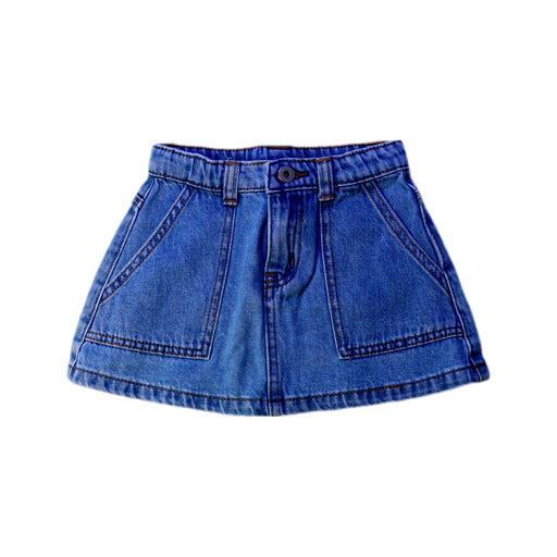 A Blue Short Skirts from Seed in size 3T for girl. (Front View)