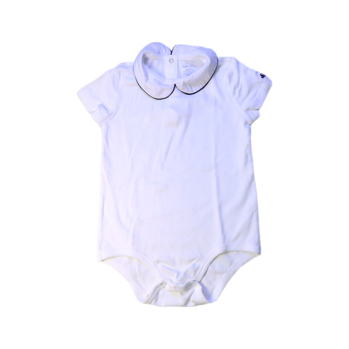 A White Short Sleeve Bodysuits from Ralph Lauren in size 2T for girl. (Front View)