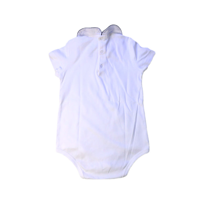 A White Short Sleeve Bodysuits from Ralph Lauren in size 2T for girl. (Back View)
