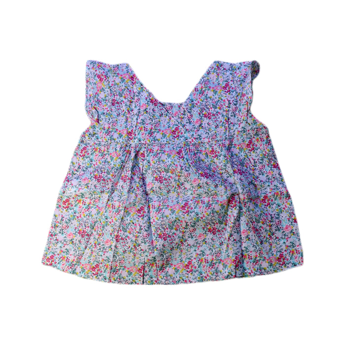 A Multicolour Sleeveless Tops from Cyrillus in size 3T for girl. (Back View)